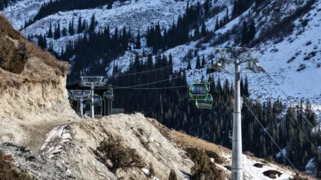 Канатная дорога в Ала-Арча