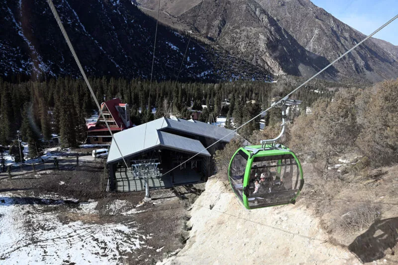 Канатная дорога в Ала-Арча